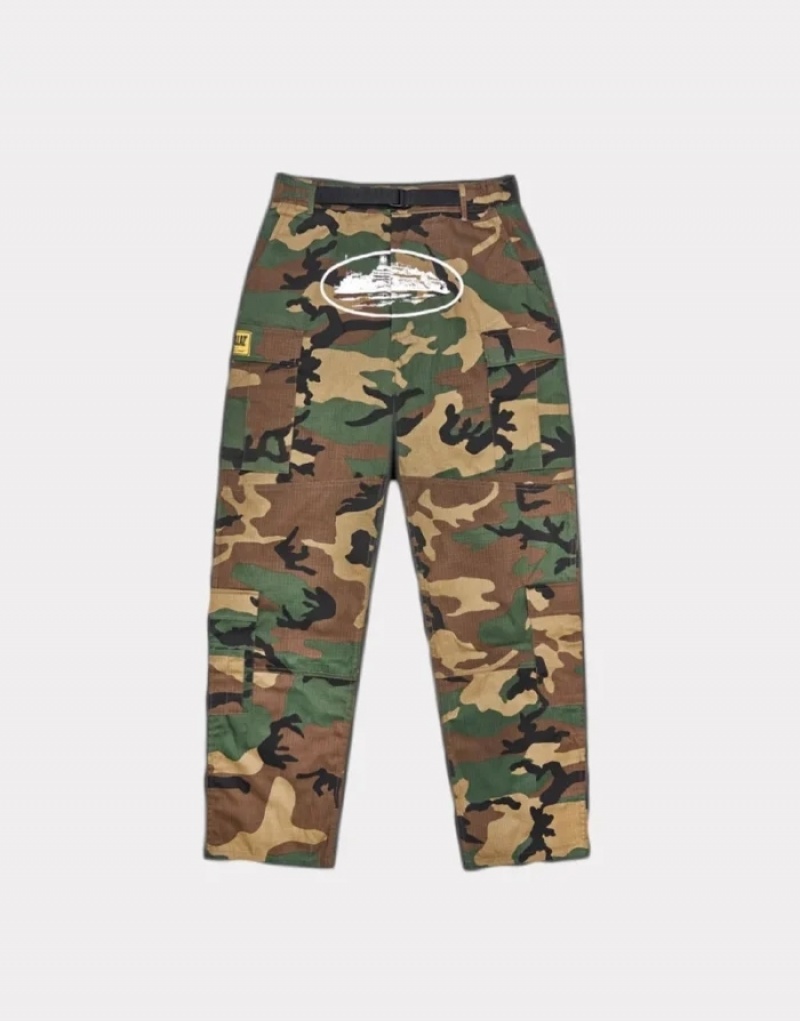 Cargos Uomo Corteiz Alcatraz Cargos Bianche Italia | F6F-1067