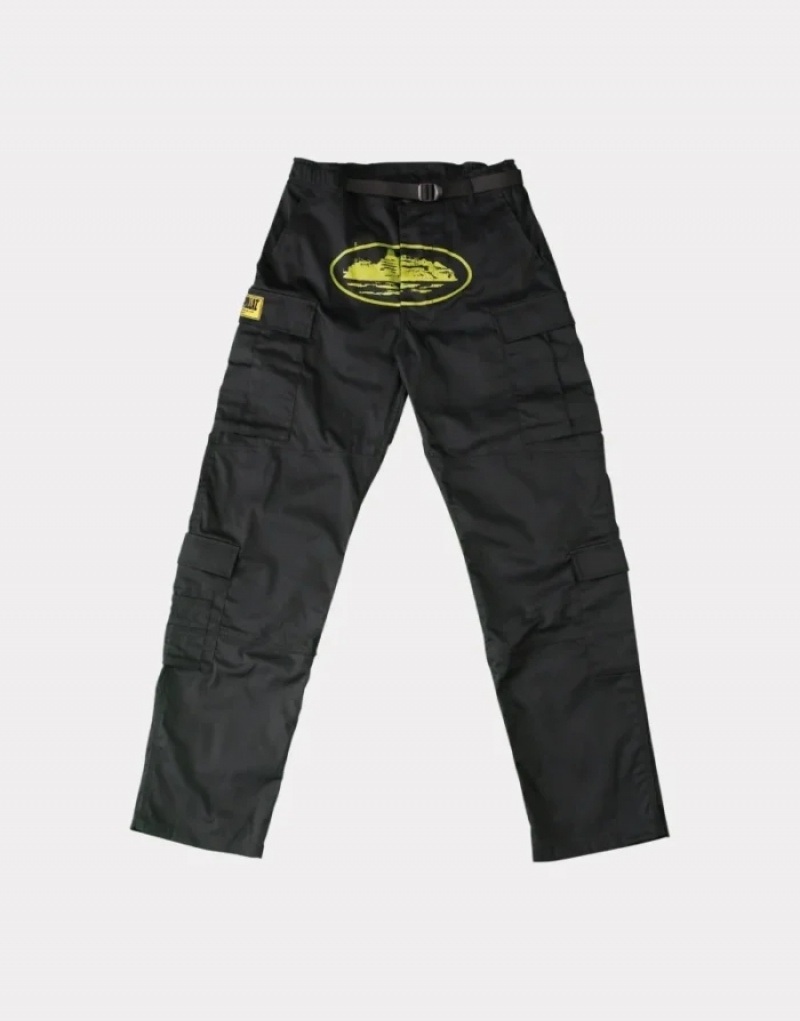 Cargos Uomo Corteiz Yella Guerillaz Cargos Bianche Italia | T0I-0509