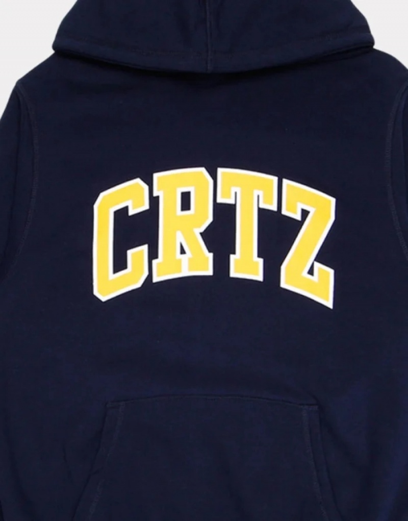 Felpa con Cappuccio Donna Corteiz Crtz Dropout Bianche Italia | G7H-2040