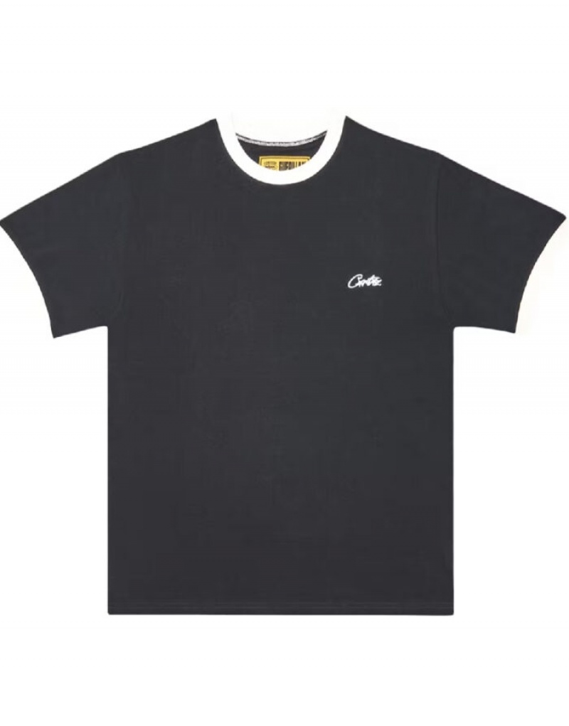 Magliette Uomo Corteiz Ribbed Bianche Italia | N5K-3086
