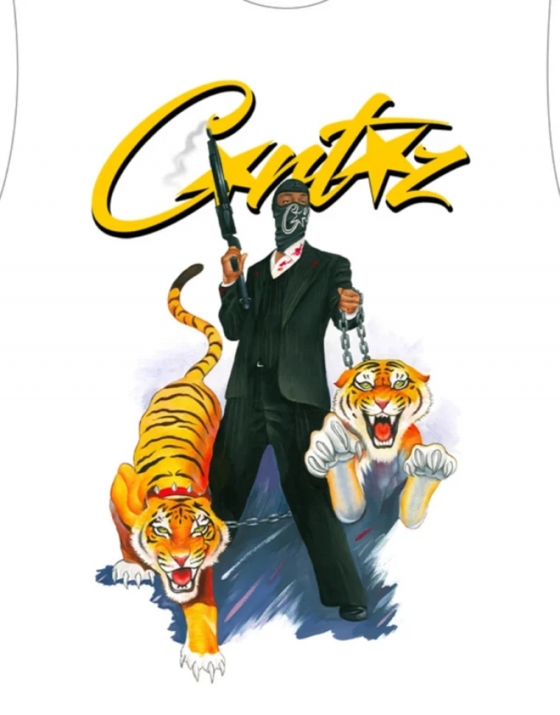 Magliette Uomo Corteiz Scareface Bianche Italia | A9H-4047