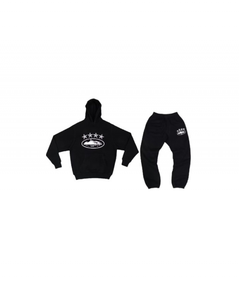 Tute Uomo Corteiz 4starz Bianche Italia | Q8G-0254
