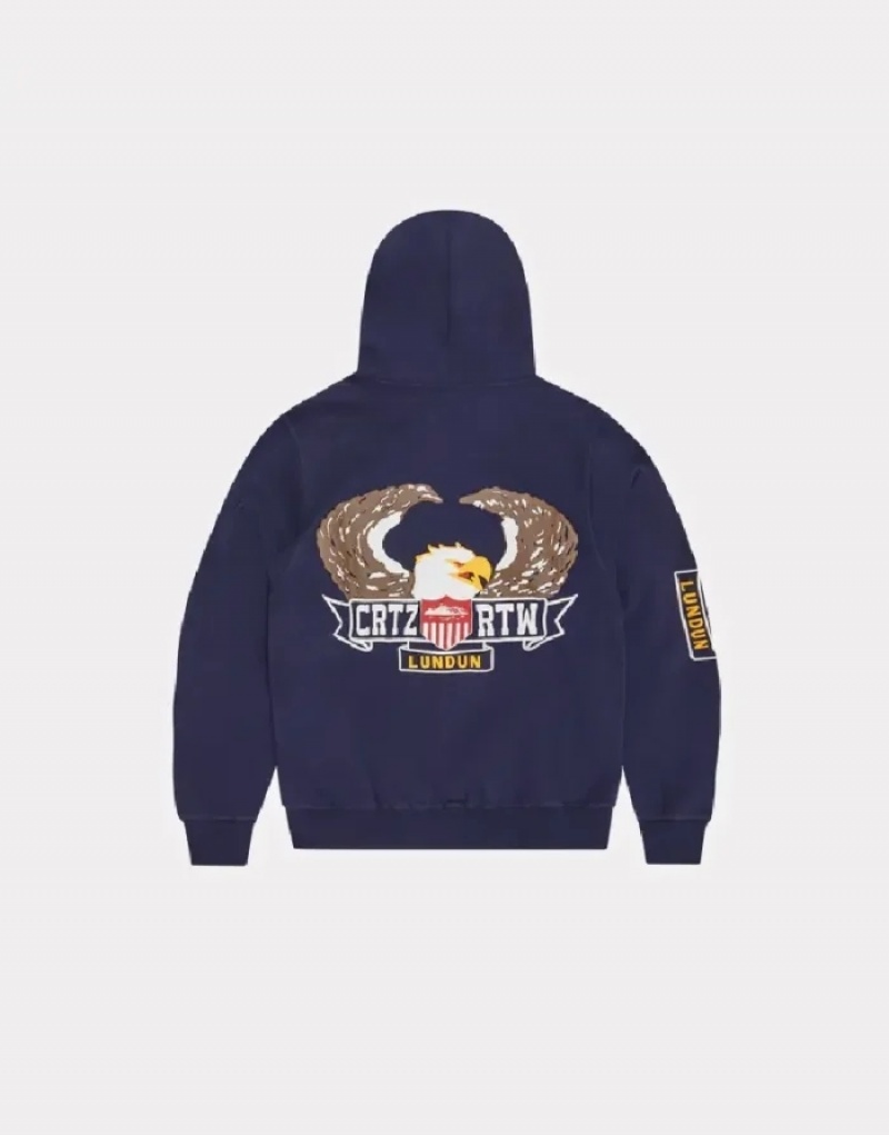 Tute Uomo Corteiz Dipset Zip-up Bianche Italia | V0Z-8536