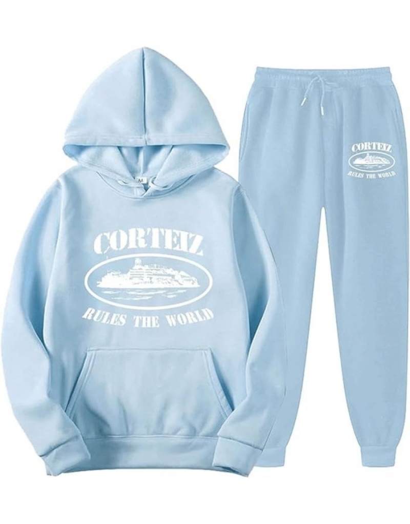Tute Uomo Corteiz Premium Bianche Italia | W8W-4098